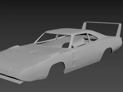 Dodge Charger Daytona 1969 Body for print 3D print model