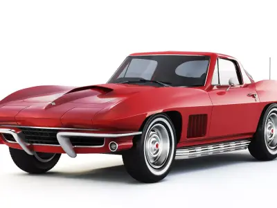 Chevrolet Corvette Stingray C2 1967 3D model
