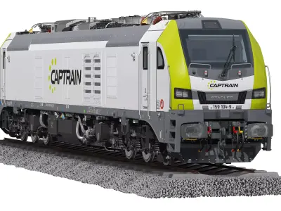 Stadler Euro Dual Captrain 3D model