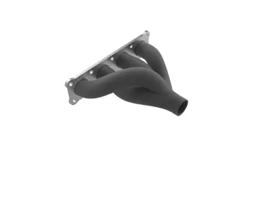 Exhaust manifold 3D print model