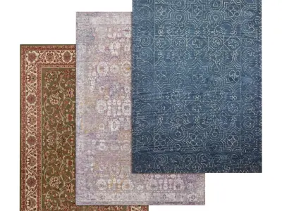 Rug Set 648 3D model