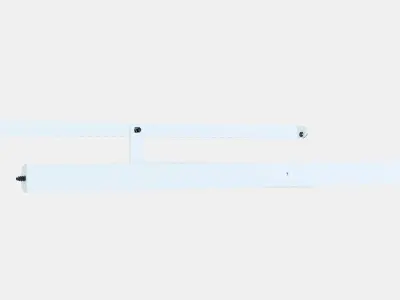 HJALPA Clothes rail 1 Low-poly 3D model