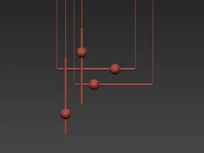 ORION GLOBE LIGHT designed by Lee Broom 3D model
