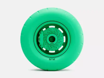 10x4 Minilite Wheel Yokohama A032R Tire 3D print model