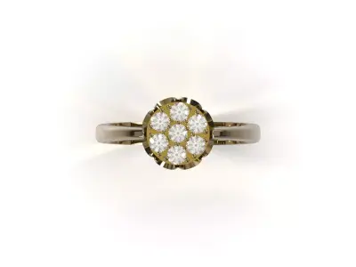printable jewelry ring model fr0067 3D print model