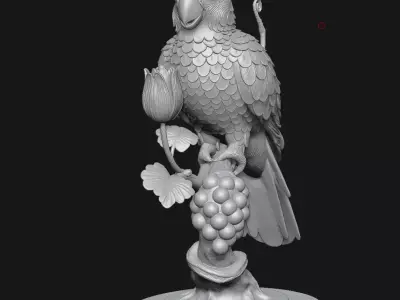 Parrot 3D print model