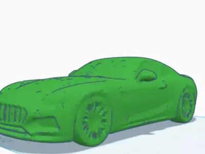 Mercedes AMG Gt 3D print model