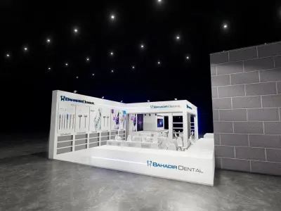 14x8 Exhibition Stand Design  3D model