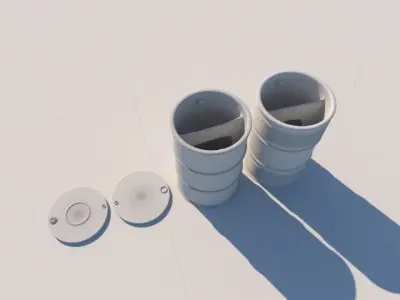 Barril 200l  3D print model