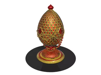 Egg FABERGE R3 3D model