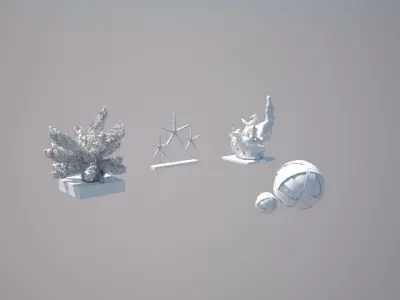 Decoration Chucherias 3D model