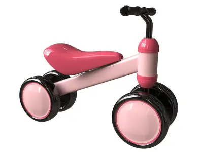 Retrospec Cricket Baby Walker Balance Bike 3D model