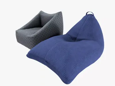 Bean Bags 3D model