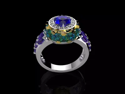 M RINGS N40 3D print model