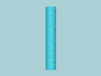 Texture Roll 47 Dad Father - Fondant Decoration Maker 3D print model