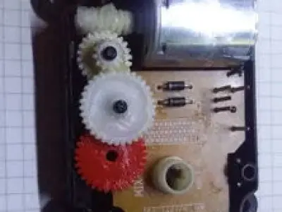 Double gear 12 - 32 teeth 3D print model