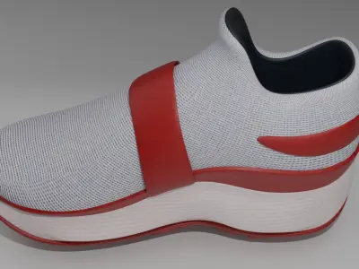 Sneakers 01 3D model