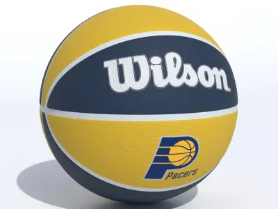 Wilson Indiana Pacers Basketball  3D model