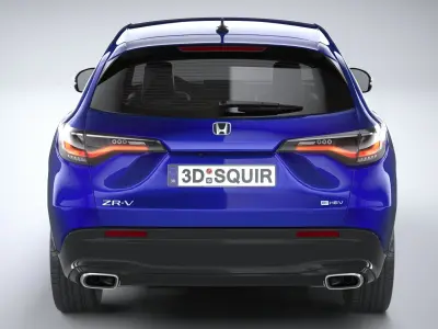 Acura ZR-V sport 2024 3D model