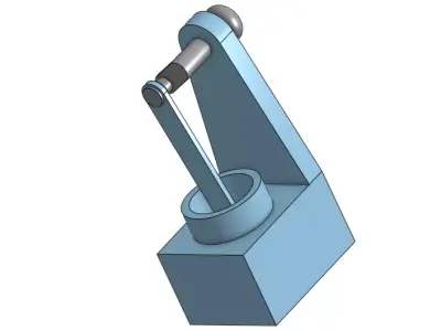 This is a piston 3D print model