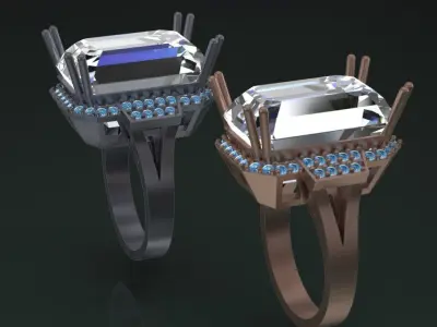 jewelry ring17 3D print model