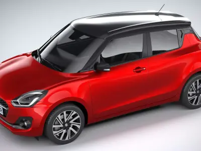 Suzuki Swift 2021 3D model
