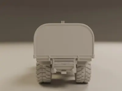 combat truck 3D print model 3D Print Ready