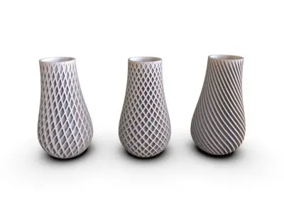 Spiral vases 3D print model