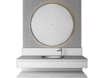 Luxury Bathroom 85 3D model