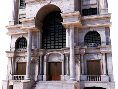 Luxury Building 5 3D model