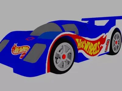 Hot Wheels Sol-Aire CX4 3D model