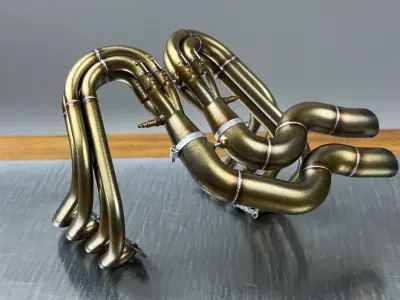 exhaust pipe 3D print model