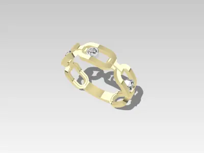MESSIKA DIAMOND RINGS  3D print model