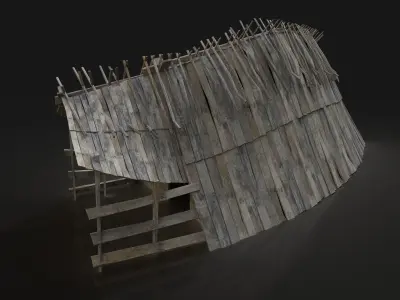 Free for awesome people Free low-poly 3D model