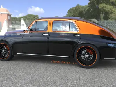 Pobeda Victory GAZ M20 remake Free 3D model