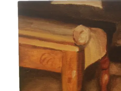 Canvas - Table Low-poly 3D model