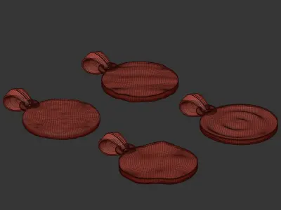 Pendant set 3D print model