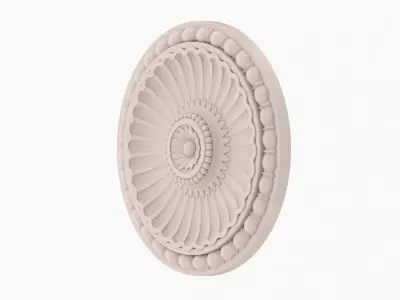 Classic Ceiling Medallion 55 3D model