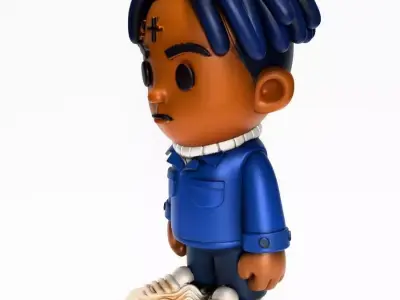  XXXTENTACION Baby Milo style toy 3D print model