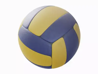 Volleyball Ball 01 3D model