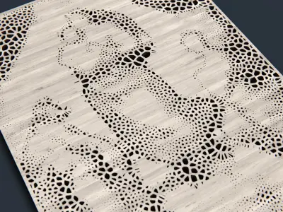 Sistine Madonna STL 3D print model