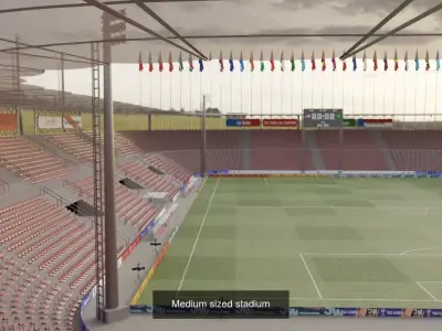 Football stadiums collection 3D Model Pack