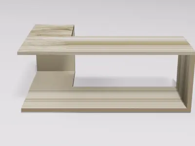 Book Shelf  Free 3D model