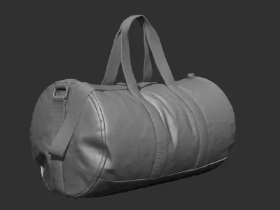 Gym Bag - High poly Model 3D model