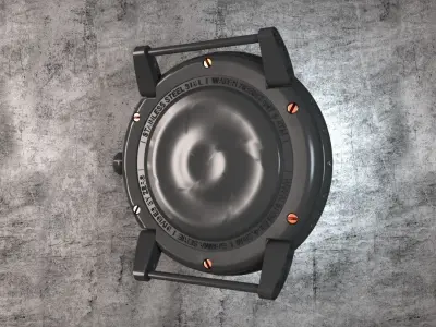 Watch hand sport 3D model