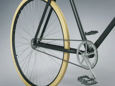 Bicycle pashley 3D model