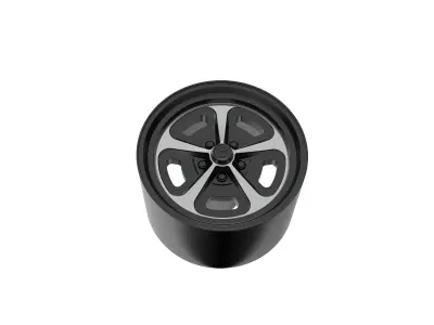 AMERICAN RACING 500 MONO CAST WHEEL 3D PRINT MODEL 3D print model