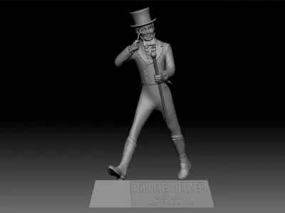 Johnnie Walker Vintage Statue 3D print model
