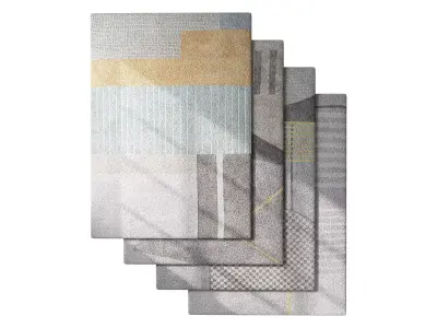 Carpet set 76 3D model
