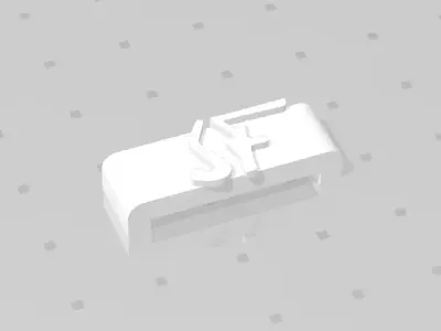  Salvatore Ferregamo Badge Free 3D print model